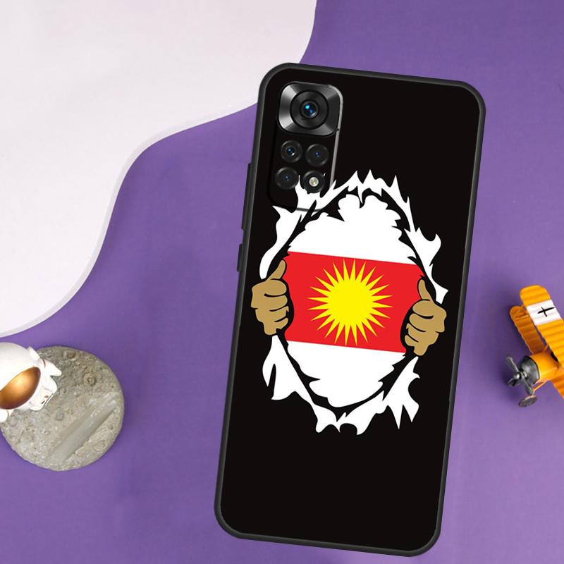 Yazidi Flag Ezidxan Case For Xiaomi Redmi Note 13 Pro 14 12 9 10 11 Pro 10S 11S 12S Redmi 14C 13C 10C 12C Cover
