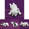 Französische Bulldogge Harz Auto Ornament Niedliches Tiermodell für Party- und Jubiläumsgeschenke
