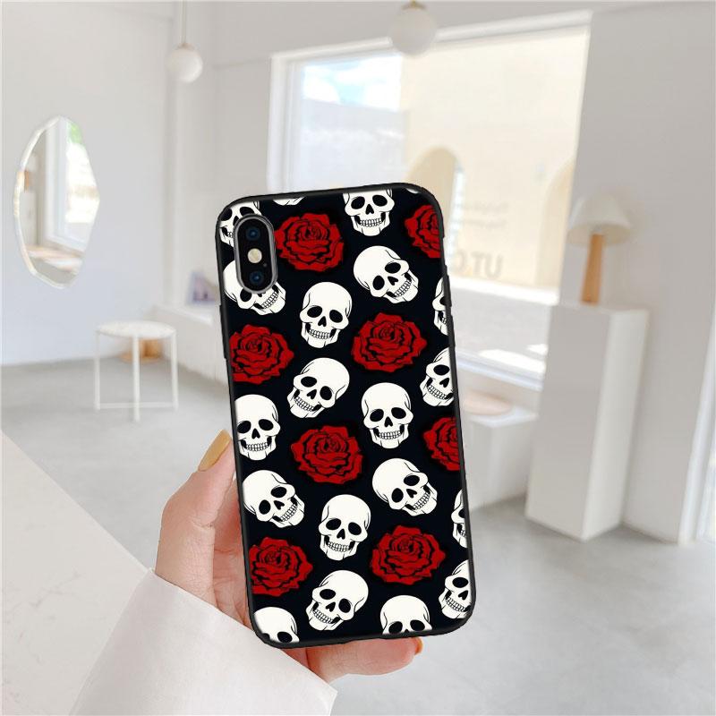 

CJ63 Grim Reaper Skeleton Skull Phone Case for OPPO A40 A60 A80 A15 A16 A16K A12 A17 A17K A54 A54S A53 A53S A55 A56 A57 A98 F23 OPPO A60 5G