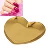 Hrt Shaped Nail Art   Stainless Steel   Makeup Painting Color Mixing Tray