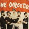 Gildan One Direction Print Short Sleeve T-shirt M White System Men's Used