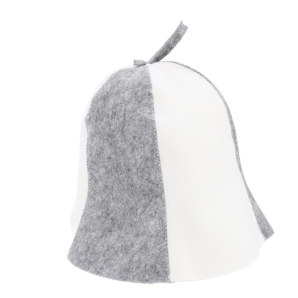 2pcs Sauna Hat Insulating Thick Absorbent Comfortable Breathable Headgear for Spa Steam Room Bathhou