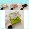 Sophisticated Bowknot Handbag For Women 2024 Summer Street Style Medium Crossbody Bag In Pu Leather