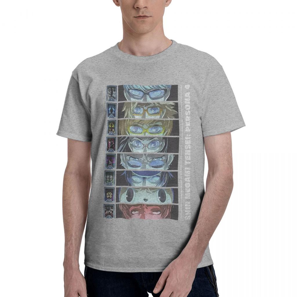 Game Persona 4 100 Cotton Casual Breathable Confortable Top Funny TShirt For Men Clothes Men