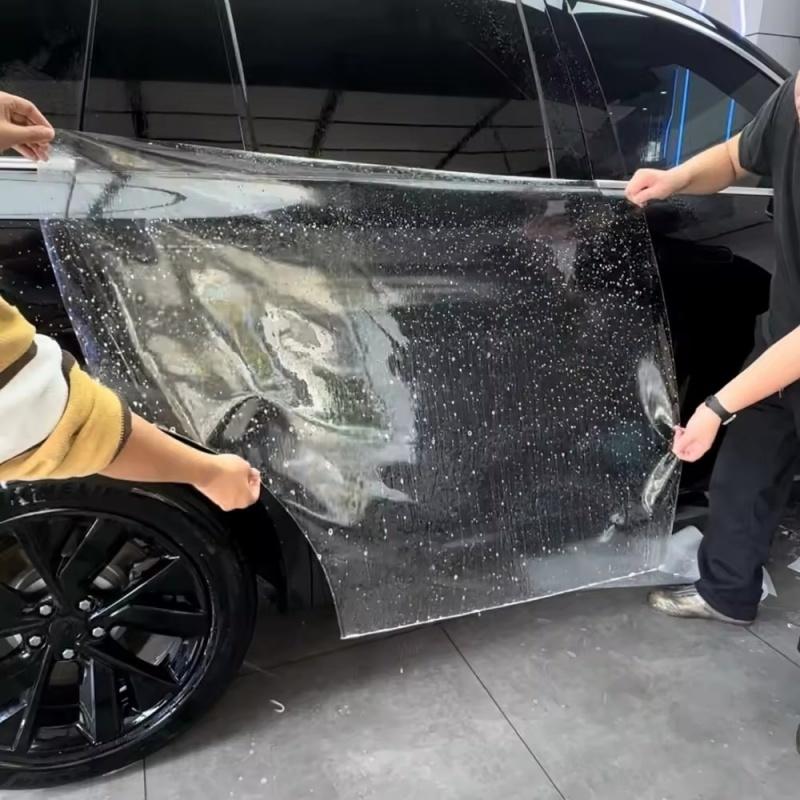 7.5Mil Invisible Transparent TPU Car Cover UV Protection Anti-Yellowing Paint Protection Film Body Wrap with PPF Technology