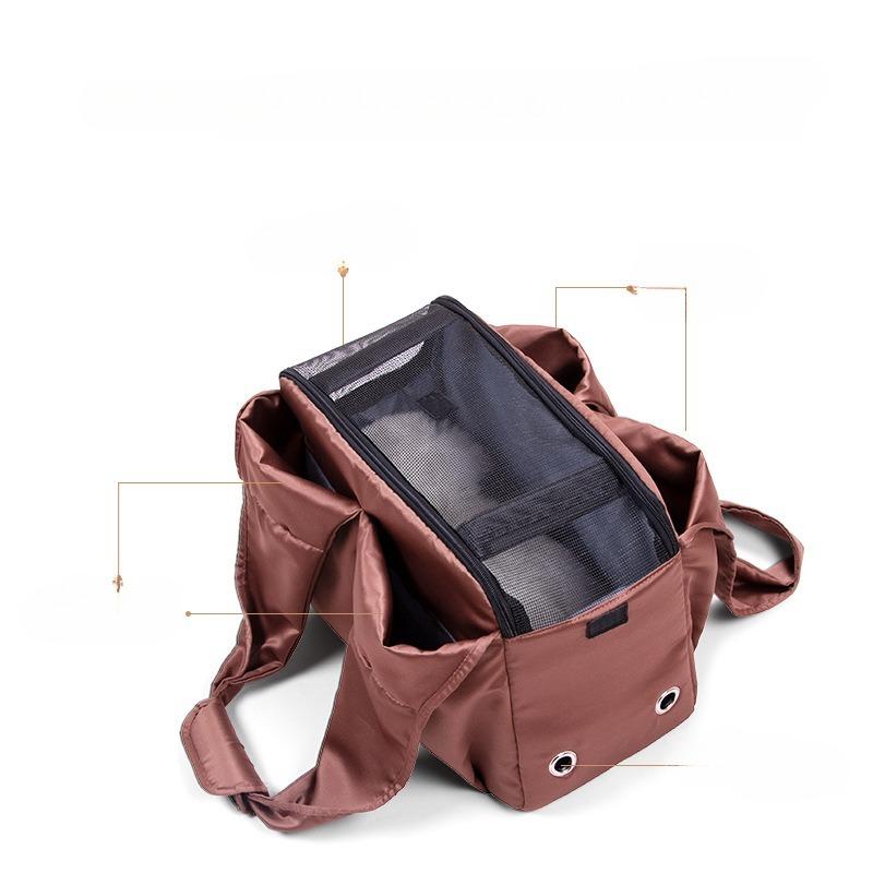 Pet Bag Portable Dog Cat Carrier Bag Pet Puppy Travel Bags Breathable Mesh Small Dog Cat Carrier Outgoing Pets Handbag