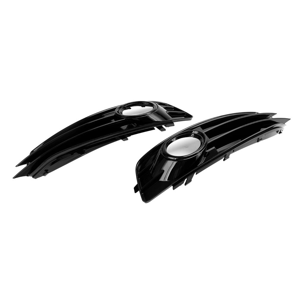 Front Lower Bumper Grille Fog Light Cover 8P0807682 8P0807681 Fit A3 8P S-Line 2009-2012