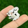 Natural Pietersite Gemstone Stackable Adjustable Ring 925 Silver For Girls