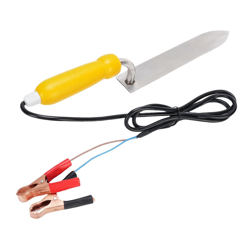 Electric Honey Cutter, Stachelss Steel Honey Scraper Wax Un ing Tool with Wooden Handle Suitable for Pizza Cutting Brd Cakes Beekee