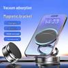 26 New Magnetic Car Phone Holder with Suction Cup, Center Console Screen, 360° Rotation & Folding Design