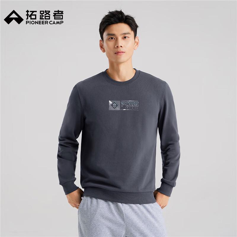 

Tuoluzhe Men s Round Neck Trendy Print Sweatshirt 3XL