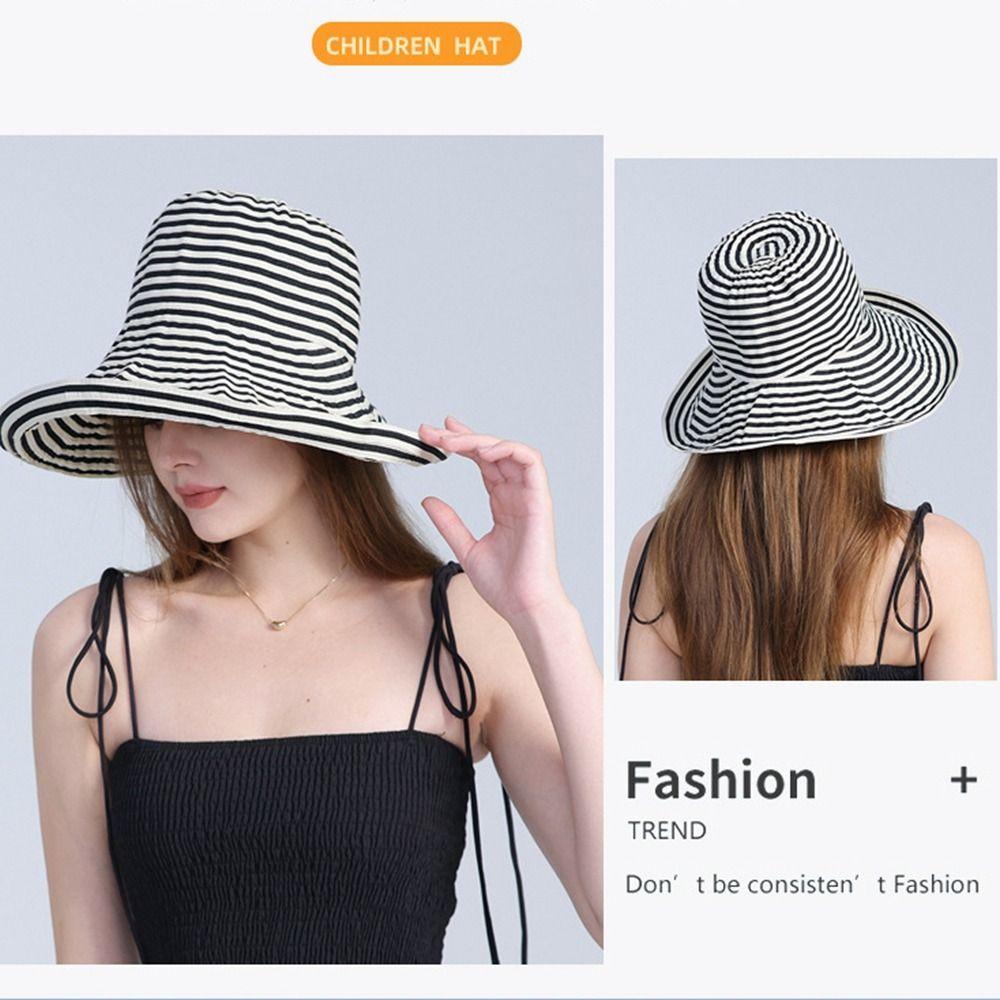 Anti-UV Summer Sun Hats Wide Brim Sun Protection Cap Breathable Fisherman Hat  Camping