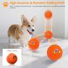 Interactive Dog Ball with Light Automatic Moving Bouncing Launcher Toys Active Rolling Ball for Puppy Small Medium Large Dogs