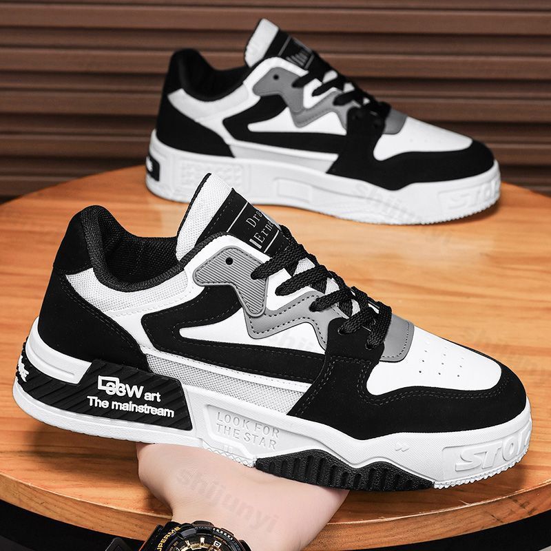 2025 Casual Sneakers Mens Shoes Skateboard Leather Platform Summer Luxury Designer Sports Outdoor Running Hiking Tennis Loafers