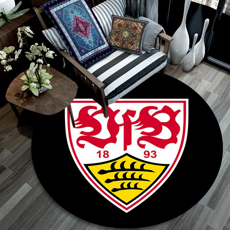 VfB Stuttgart Round Area Rug Under Office Chairs Bedroom Living Room Home Decor