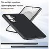 For Samsung Galaxy S26 Case Leather + PC Hard Phone Cover Carbon Fiber Texture