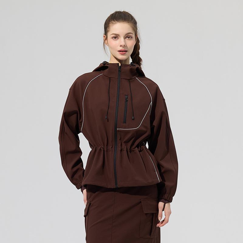 Windproof Hooded Water-Repellent Durable Outdoor Sports Jacket