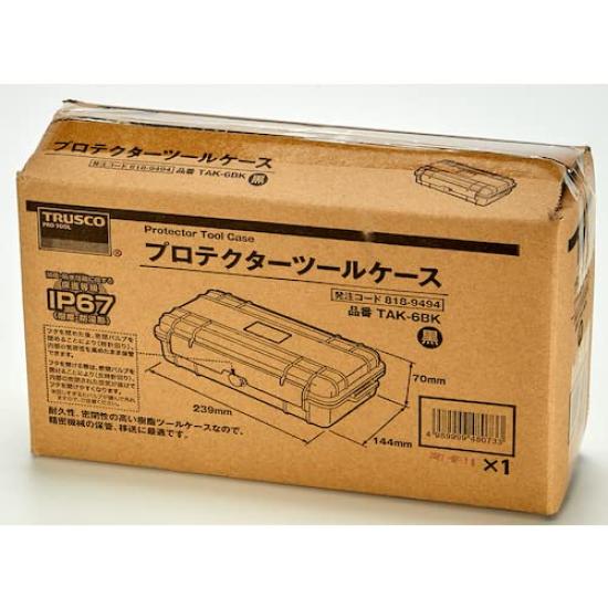 TRUSCO Protector Tool Black TAK6BK Case,
