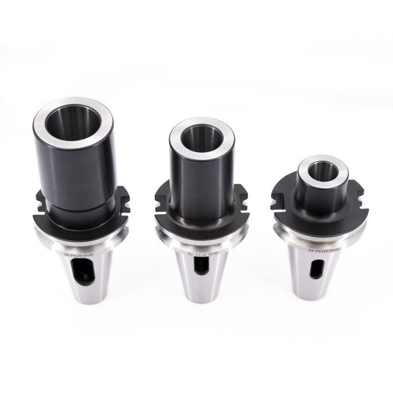 High-Precision SK40-MTA Morse Taper Flat Tail Milling Cutter Shank CNC Tool Holder