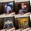 KKomi Cant Communicate Cushion Cover Reversible Soft Durable Pillow Cover Home Car MultiScene Use for Daily Comfort