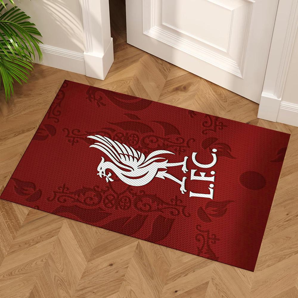 Liverpool Area Rug Suitable for Living Rooms Balcony Dining Room Entryway Antislip Carpet Anime Office Decor Wedding Party Gift