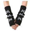Soft Knitted Bow Arm Warmers Long Knit Sleeve Cover Y2K Y2K Fingerless Gloves  Girl