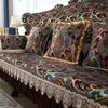 Rutschfester Chenille Sofabezug Europäischer Luxus Jacquard Couchkissen Wohnzimmer Ganzjahres Universal Überwurf Heimdekoration