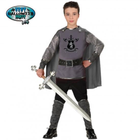 

оптом Boys Loyal Knight Tunic Set Medieval Lord Child Carnaval Halloween 12y сірий
