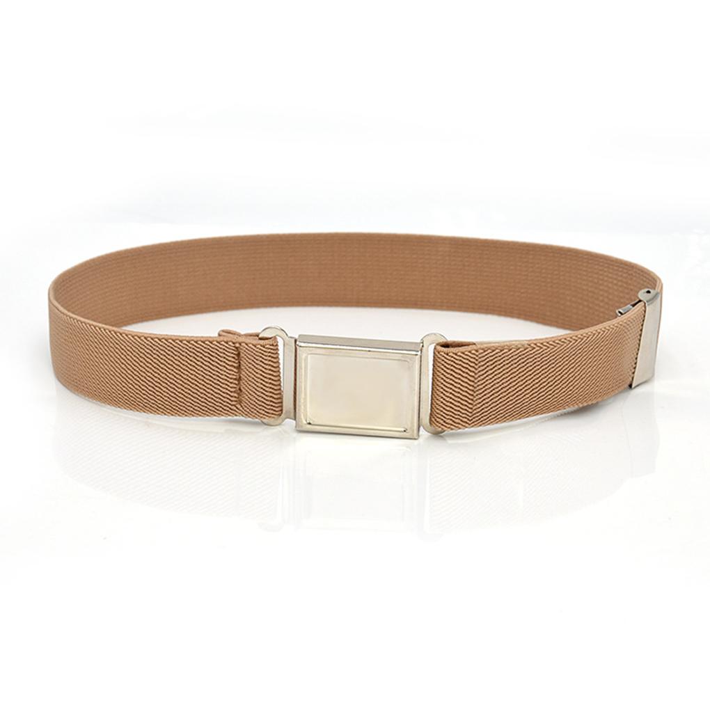 Belt Magnetic Buckle Multicolor ple Style Webbing Straps for Boys Girls