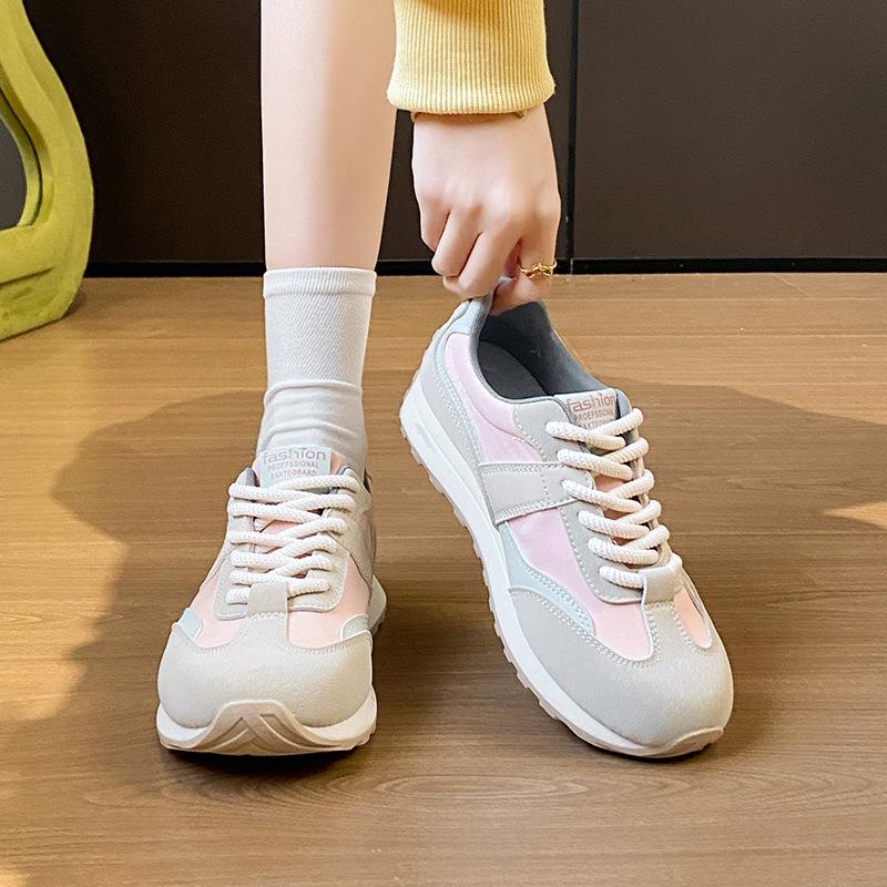 Korean Version of the New Breathable Forrest Gump Shoes for Women, Spring and Autumn Students Running Sports and Warm Casual Shoes
