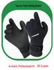 Men's Winter Diving and Fishing Gloves 3mm/5mm - Anti-slip, Anti-puncture, Wear-resistant, Warm, Cold-proof Scuba Wetsuit Gloves
