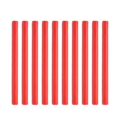 10 Stück Siegelwachsstifte, praktische, rauchfreie, flexible Heißsiegelstifte für Umschläge und Karten