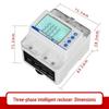 Three-Phase Smart Circuit Breaker with WiFi, Bidirectional Energy Meter, Current & Voltage Imbalance, Overcurrent Protection