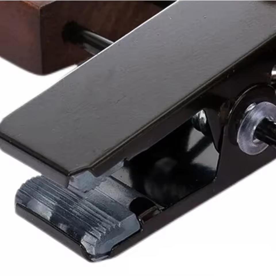 1pcs Vintage Wooden Pants Hangers,Solid Trouser Racks with Adjustable Non-Slip Clips,Home Organizers Hanger for Dress Scarf