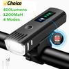 Bright Bicycle Light T6 LED Front USB Rechargeable MTB Mountain Bicycle Lamp Bike Headlight Flashlight Cycling Scooter