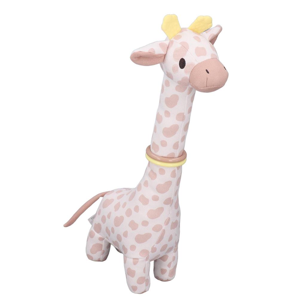 Plush Giraffe Teether Toy Fun Teether Design Cute Infant Plush Stuffed Giraffe Toy for 0?1 Years