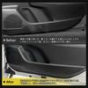 GIMUYA Toyota Prius 60 Series Door Kick Guard Door Trim Guard New Model PRIUS Dedicated Design Door Protector Scratch Dirt Prevention Interior Custom
