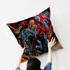 Cool I-I-Iron M-Maiden Pillow Cushion Cover Pillowcase Living Room Sofa Home Decor Customized