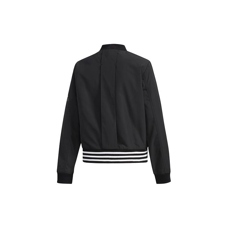 adidas Jackets Women's Black Baseball Collar Moderate Other FI9284