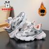Babudou 2025 Winter Waterproof Girls' Sports Shoes with Plush Lining