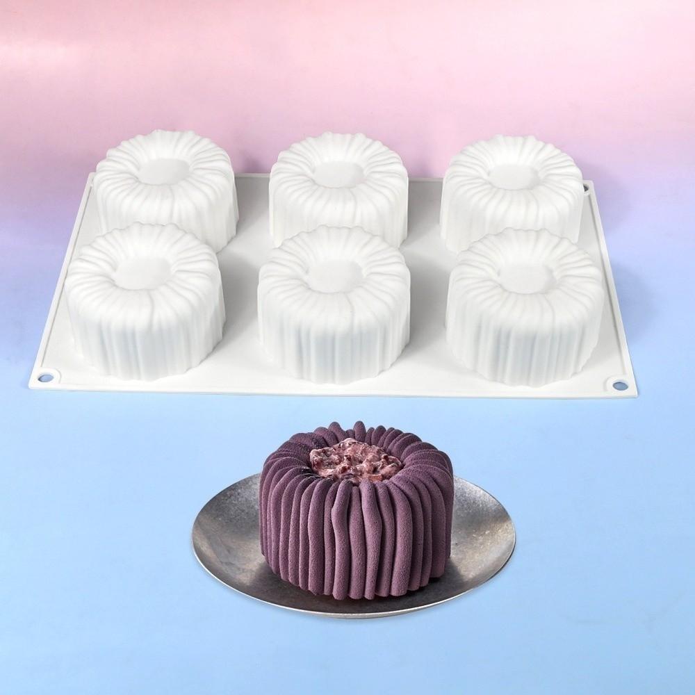 Silicone Mousse Cake Molds 6 or 15 Cells French Dessert Mold New Chocolate Mold Party Gadgets