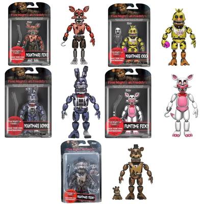 Aktivní akční figurky Fnaf Medvědův Půlnoční Harem Kloubově pohyblivé Odnímatelné V Pěti Nocích Bezpečnostní Průlom Dětský Model Panenka Hračka Dárek
