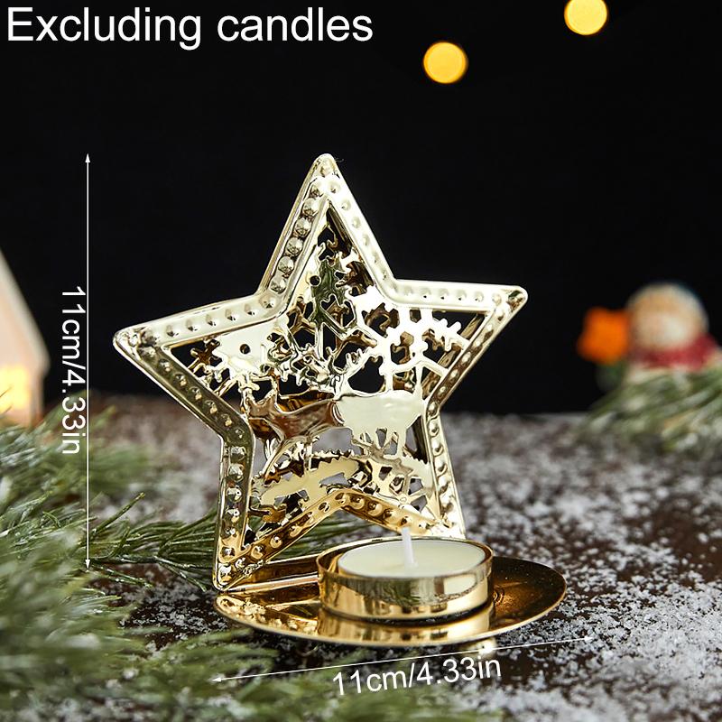 Vánoční hvězda Tvar Vánoční dekorace Dutý design Dekorace na večeři Tvar sněhové vločky Party dekorace 11cm