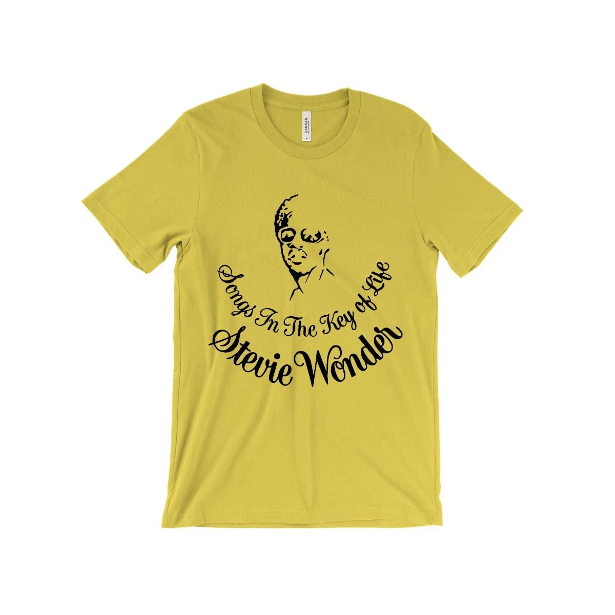 Stevie Wonder T Shirt - Album art, Songs In The Key Of Life - My Cherie Amour XS