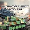 Rtr 1/72 Радіокерований Танк Німецький Тигр Бойовий Танк Вежа 360° Обертання Міні Іграшка Звук Стрільби Пофарбована та Зібрана Модель