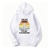 2026 New Unisex The Sky Is Not My Limit Drone Graphic Hoodie Vintage Sunset Mountain Casual Streetwear Hooded Sweatshirt