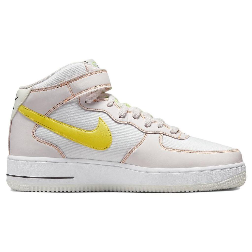 Nike Air Force 1 07 Mid Feel Love Sneakers da Donna Bianco Rosa Perla Verde Action FD0869-100