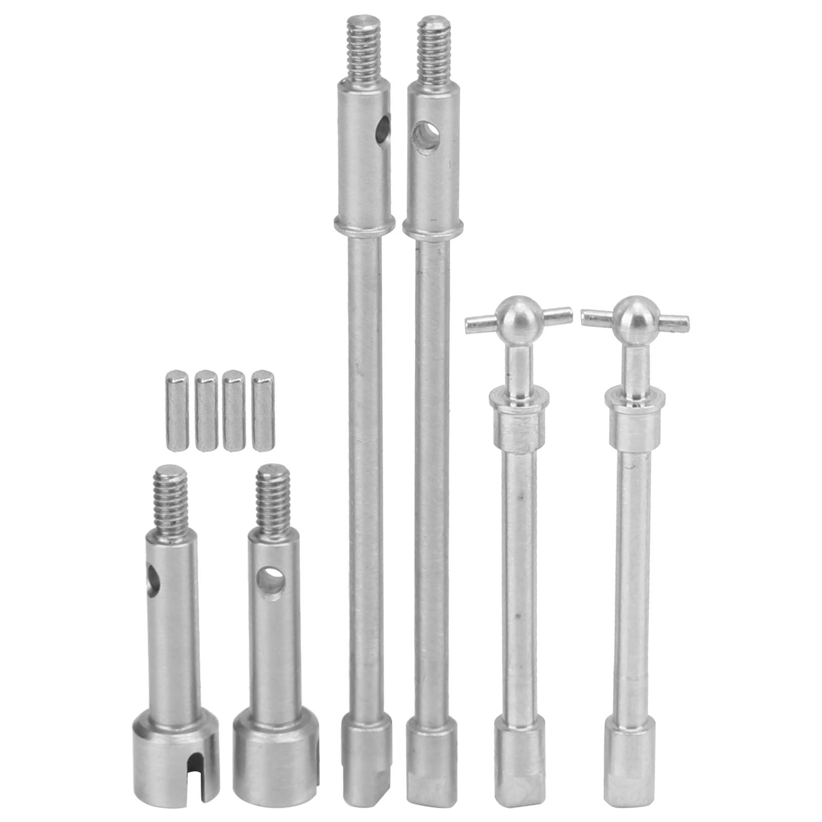 

RC Нержавіючі Передній Задній CVD Привідний Вал для Axial SCX24 90081 124 RC Машини Модернізовані Деталі