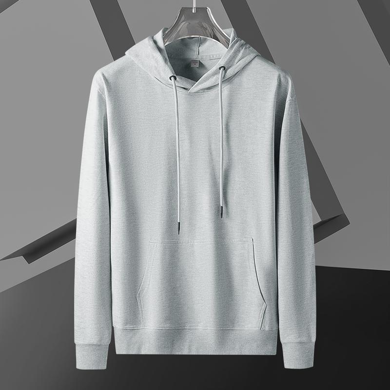 High Quality Solid Color Hoodie Men's Autumn and Winter Hot Casual Simple Comfortable Sweatshirts Daily Outdoor Wear