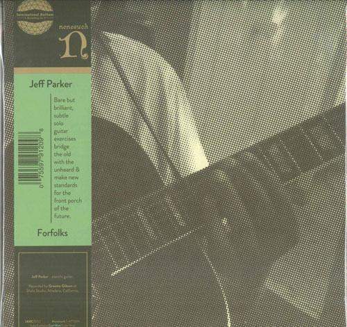 

LP Record JEFF PARKER - Forfolks IARC52 International A 2021 USA & Cana Jazz